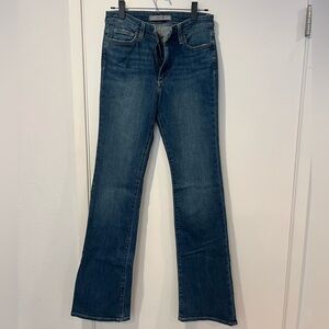 Joe's Jeans High Rise Bootcut with Grind Hem